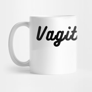 Vagitarian funny vegan design Mug